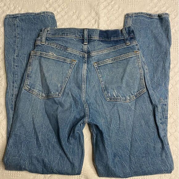 A&F The 90’s Straight Ultra High Rise Curve Love Jeans 2 R 26 Abercrombie Fitch - Picture 12 of 14